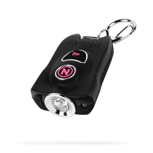 Nebo MYPAL Black Rechargeable Keychain Light & Safety Alarm