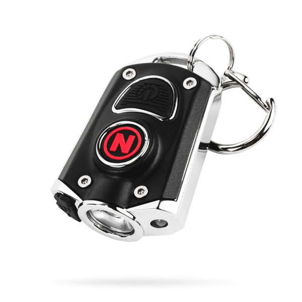 Nebo MYCRO Black Rechargeable Turbo Keychain Flashlight