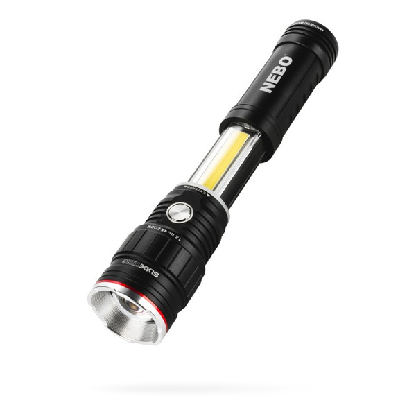 Nebo SLYDE KING (2ND GEN) 2-in-1 500-Lumen Rechargeable LED Flashlight & Work Light