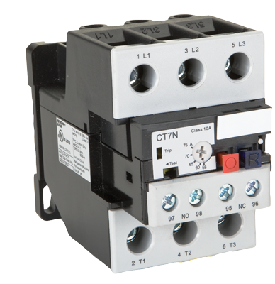 Sprecher & Schuh CT7N-85-C60P 45-60A Bimetallic Overload Relay