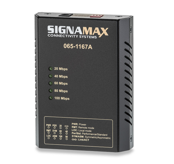 SignaMax FO-065-1167A 10/100TX Ethernet Extender over VDSL