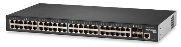 SignaMax FO-SC30010 C-300 48 Port Gigabit Managed Switch with 4 SFP Ports