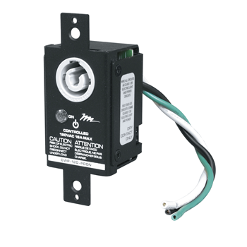 Middle Atlantic CWP-120-PCON 16A Rated Controlled Wall Plate PowerCON