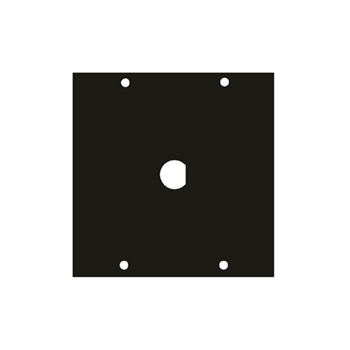 Middle Atlantic 1/2BNC1 One 1/2" BNC Punchout UCP Module