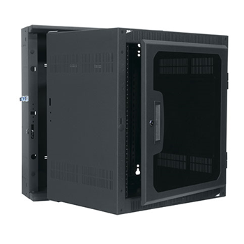 Middle Atlantic DWR-10-17PD 10 RU, 17" D Data Wall Mount Rack w/ Plexi Door