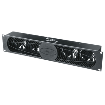 Middle Atlantic IUQFP-4RA 100 CFM, 220V Anodized Fan Panel