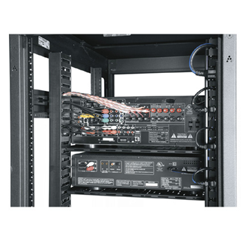 Middle Atlantic PCD-1.5X4-4BK 1.5" W, 4" D Cable Duct, 4 Pack