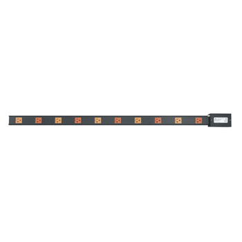 Middle Atlantic PDT-2X520 20A, 10 Outlet Hardwired Power Strip