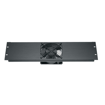 Middle Atlantic QFP-1-119 50 CFM 200V Anodized Fan Panel
