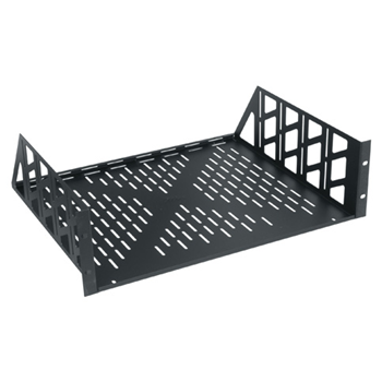 Middle Atlantic U3V-4 3 RU, 14.75" D Vented Utility Rackshelf, 4 Pack