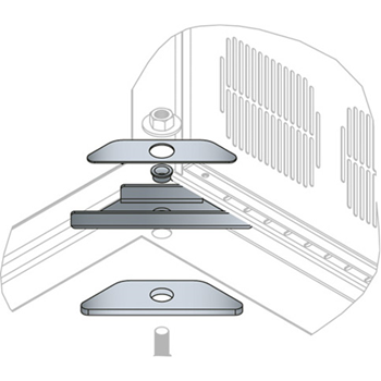 Middle Atlantic BGR-ISO-Z4 BGR Series Isolating Seismic Kit