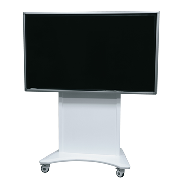 Middle Atlantic FVS-800SC-WH Electric Lift White Display Cart