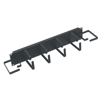 Middle Atlantic HCM-2DV 2 RU Front/Rear Horizontal/Vertical D-Ring Horizontal Cable Manager