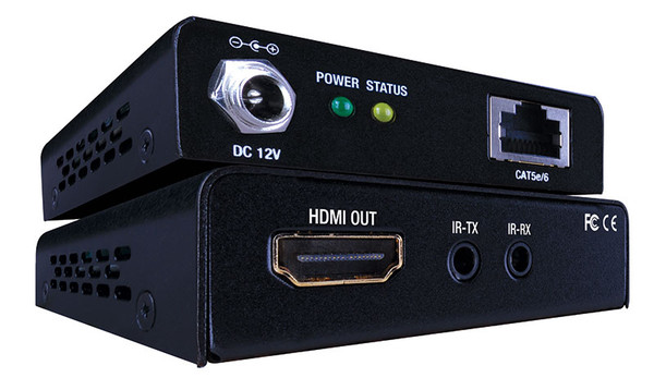 Vanco EVEX2006 Evolution Ultra Slim HDMI over Single Cat5e/Cat6 Cable Extender with PoE