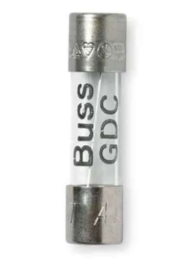 Bussmann GDC-2A 5mm x 20mm Time-Delay Glass Tube Fuse