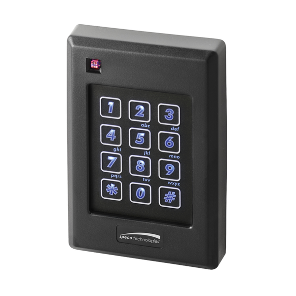 Speco ACSR64L Single-Gang Smartcard Reader & Keypad