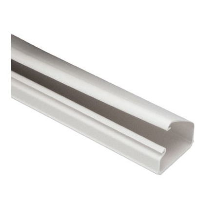 Panduit LD10EI6-A Surface Raceway, LD10 Low Voltage Single Chanel, 6 Ft, Electric Ivory