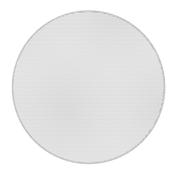 Atlas EGR43W Edgeless White Round Grille