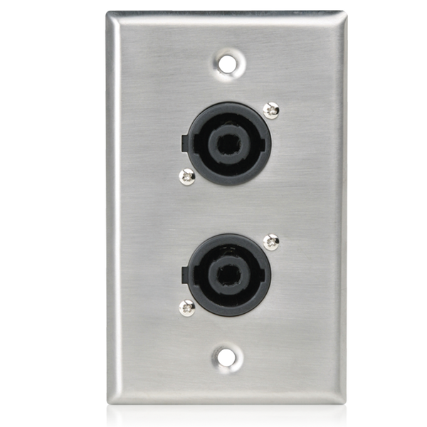 Atlas SG-NL4MP-2 Single Gang Stainless Steel Plate