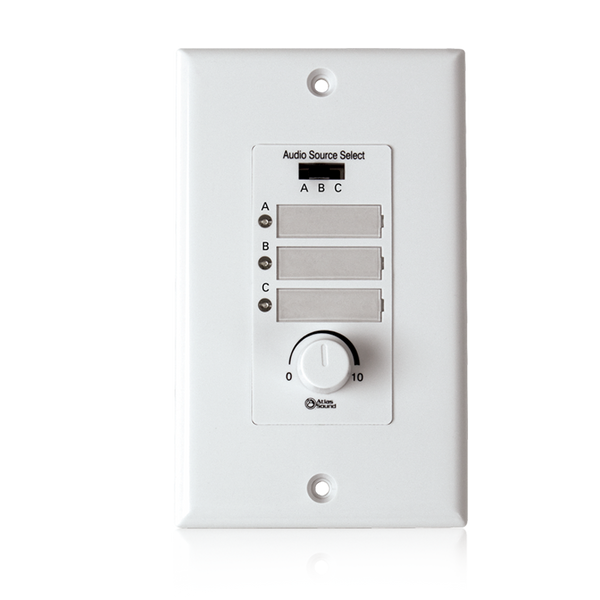 Atlas WPD-MIX42RT Wall Plate Input Select Switch