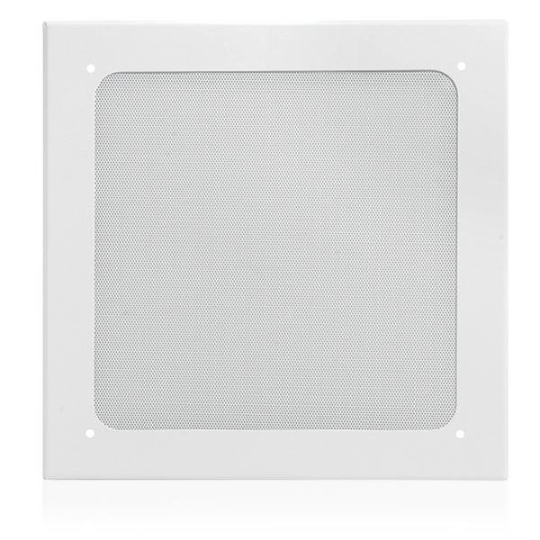 Atlas 164-12A 12" White Deluxe Steel Baffle