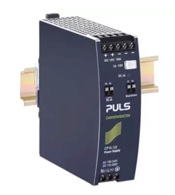 PULS CP10.122 DIN Rail Power Supply for 1-Phase System 12V, 16A