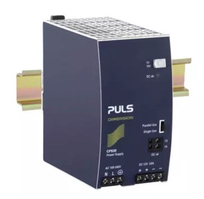 PULS CPS20.121 DIN Rail Power Supply for 1-Phase System 12V, 30A