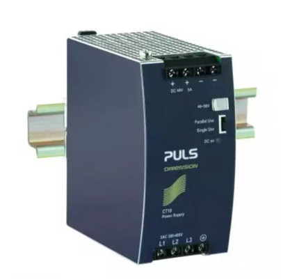 PULS CT10.481 DIN Rail Power Supply for 3-Phase System 48V, 5A