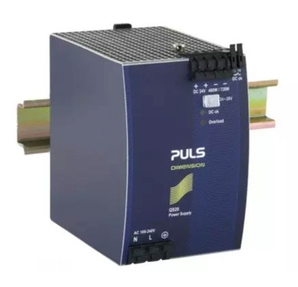 PULS QS20.241 DIN Rail Power Supply for 1-Phase System 24V, 20A