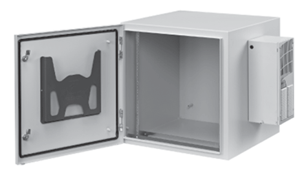 Hoffman PTRS482424G4A PROTEK Nema Type 4/12 Solid Door AC Cabinet