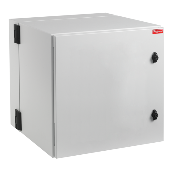 Hoffman PTHS242836G4 Protek Nema Type 4/12 Solid Door Cabinet