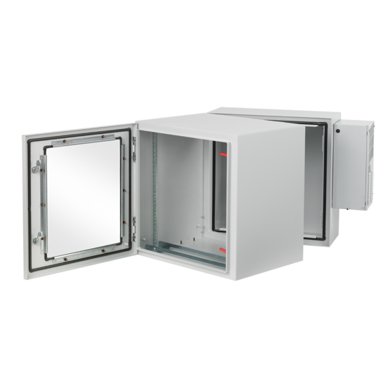 Hoffman PTHS482428G4A Protek Nema Type 4/12 Solid Door AC Cabinet