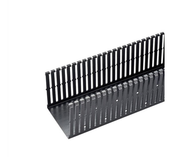 Panduit F3X4BL6 6Ft Wire Duct