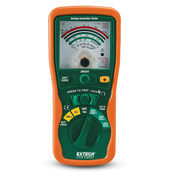 Extech 380320 Analog Insulation Tester