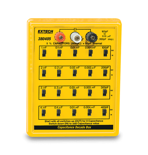 Extech 380405 Capacitance Decade Box