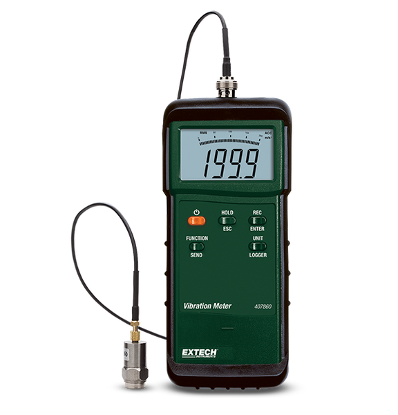 Extech 407860 Heavy Duty Vibration Meter