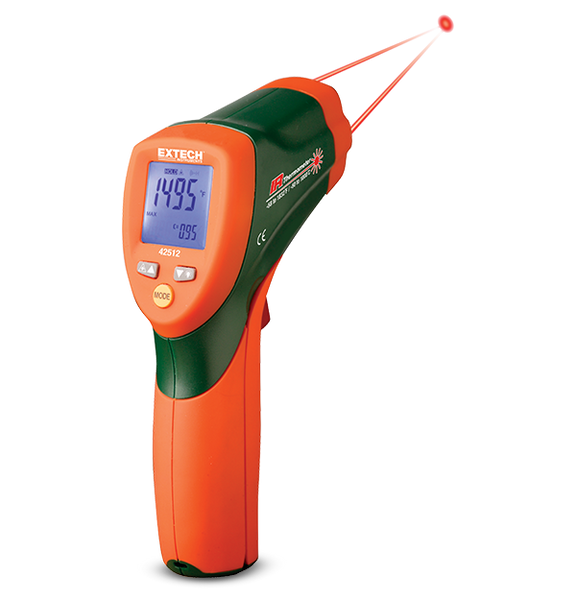 Extech 42512-NIST Dual Laser InfraRed Thermometer