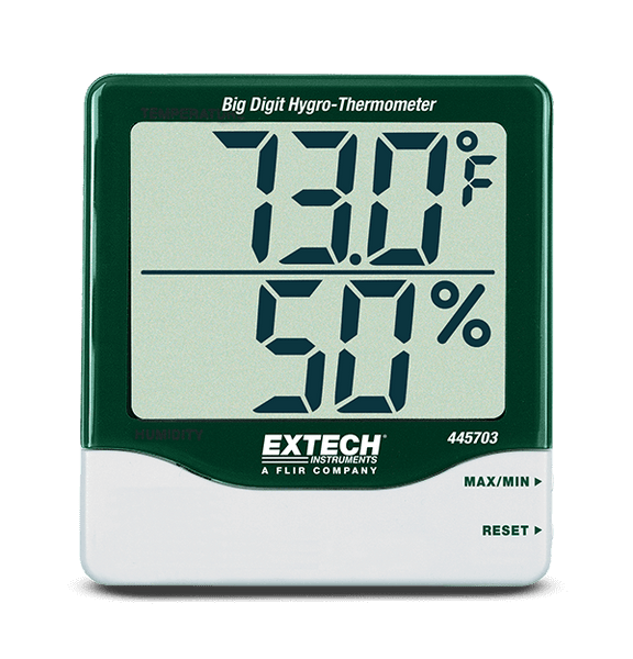 Extech 445703 Big Digit Hygro-Thermometer