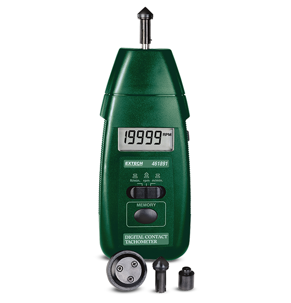 Extech 461891-NIST High Precision Contact Tachometer