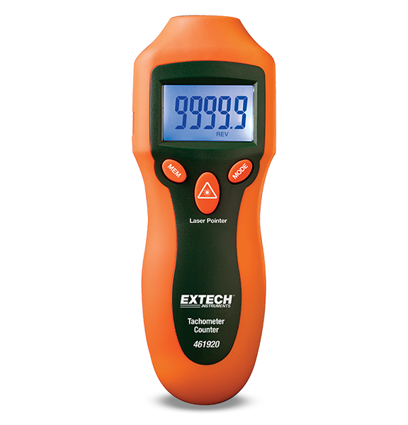 Extech 461920 Mini Laser Photo Tachometer Counter