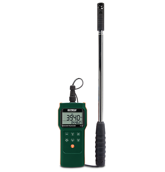 Extech AN340 CMM/CFM Anemometer/Psychrometer Datalogger