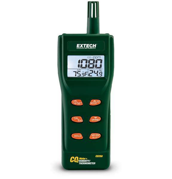 Extech CO250 Portable Indoor Air Quality CO2