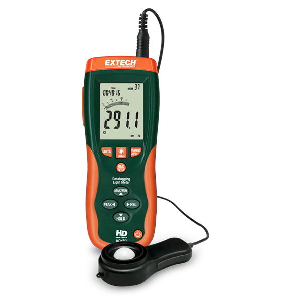 Extech HD450-NIST Datalogging Heavy Duty Light Meter