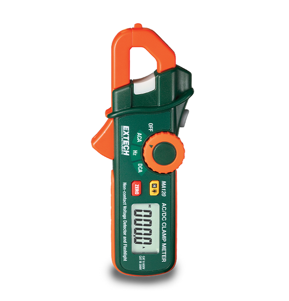 Extech MA120 200A AC/DC Mini Clamp Meter+Voltage Detector