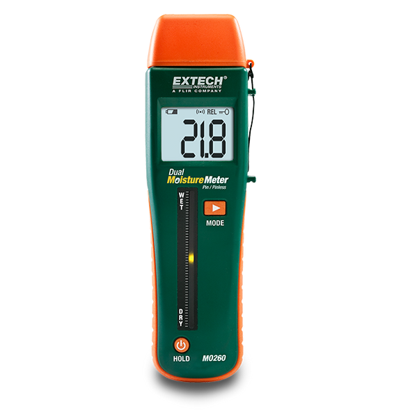 Extech MO260 Combination Pin/Pinless Moisture Meter