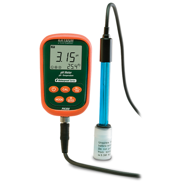 Extech PH300 Waterproof pH/mV/Temperature Kit
