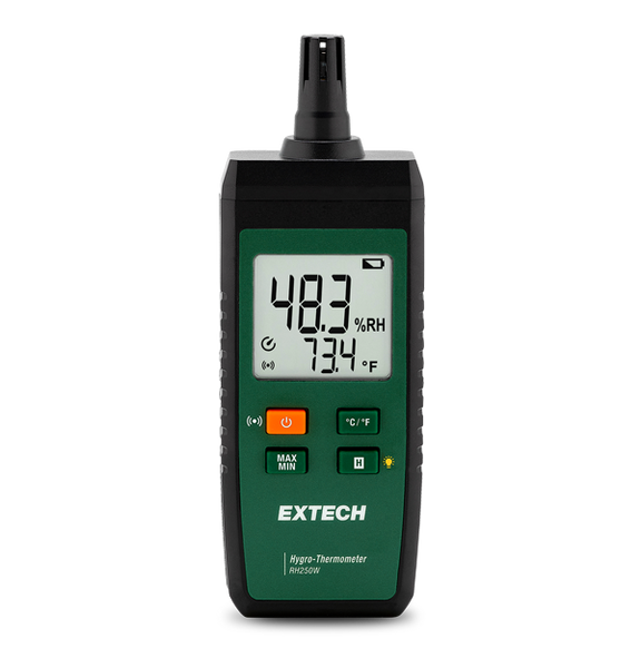 Extech RH250W Hygro-Thermometer with Connectivity to ExView App