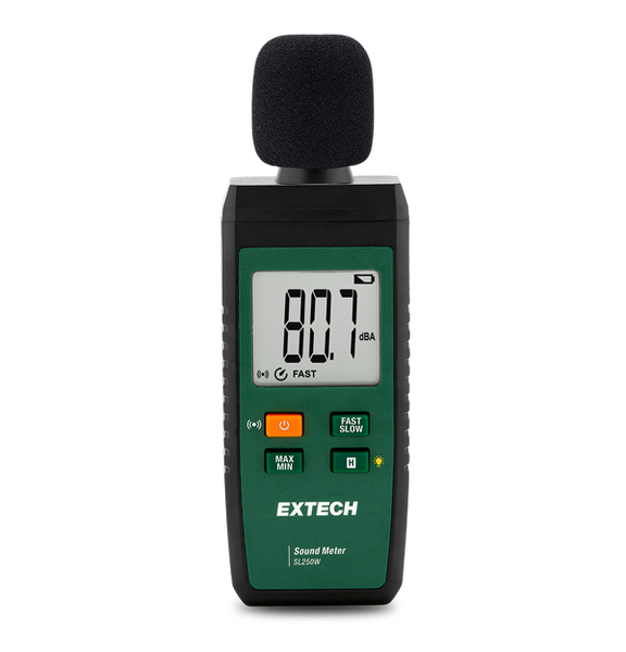 Extech SL250W Sound Meter with Connectivity to ExView App