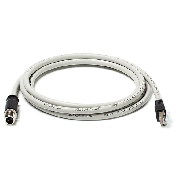 FLIR T911854ACC Ethernet cable M12 to RJ45, 2 m