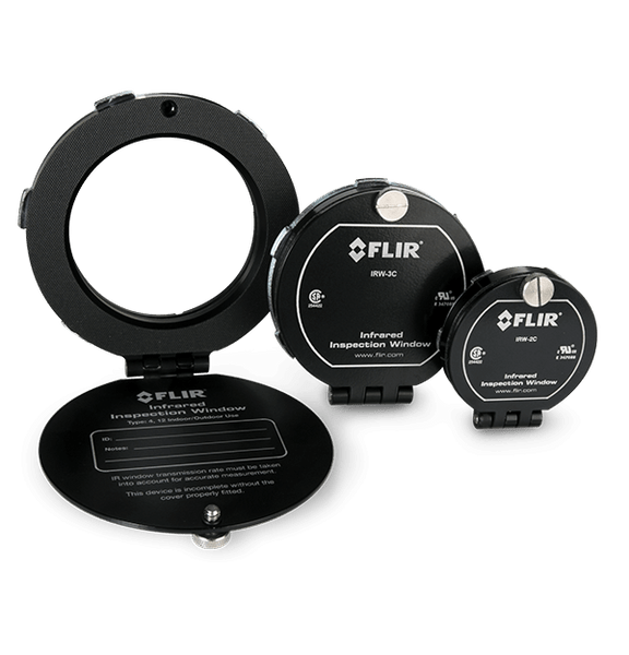 FLIR IRW-4C Infrared Camera Window with PIRma-Lock